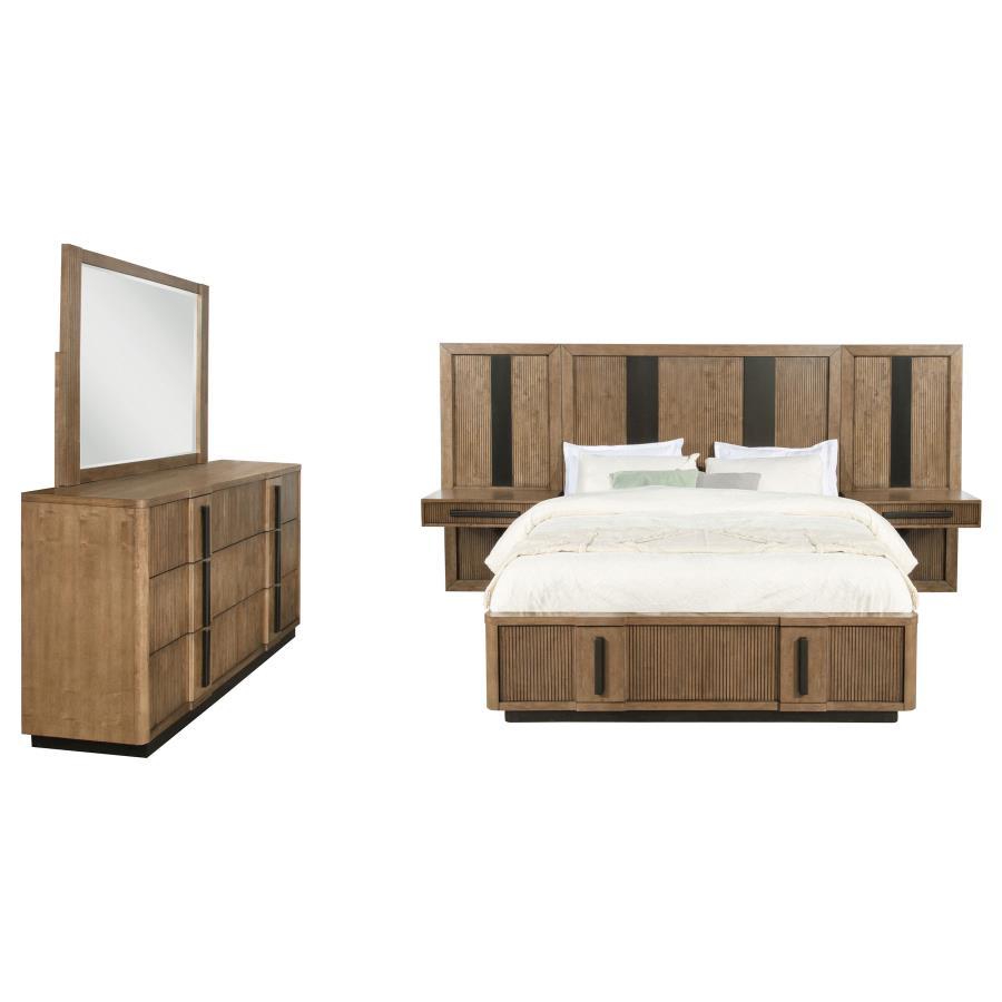 Terrace Panel Bedroom Set in Ash Brown