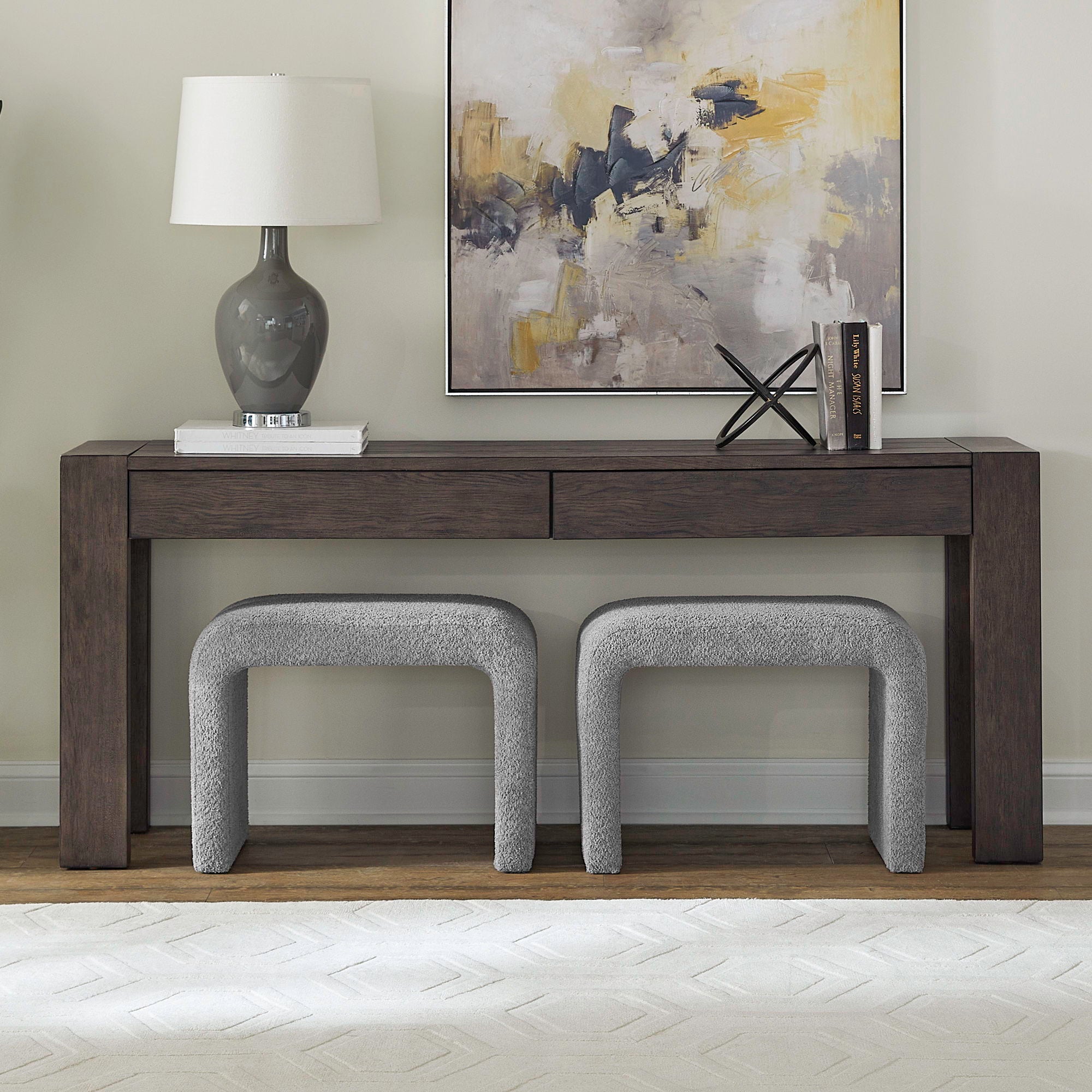 Cascade Falls 3 Piece Accent Console Table