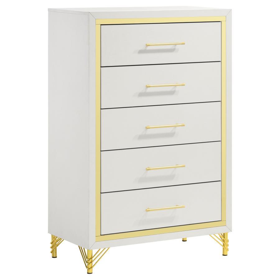 Lucia 5-Drawer Bedroom Chest