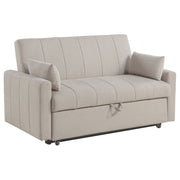 Portland Boucle Upholstered Sleeper Sofa Bed