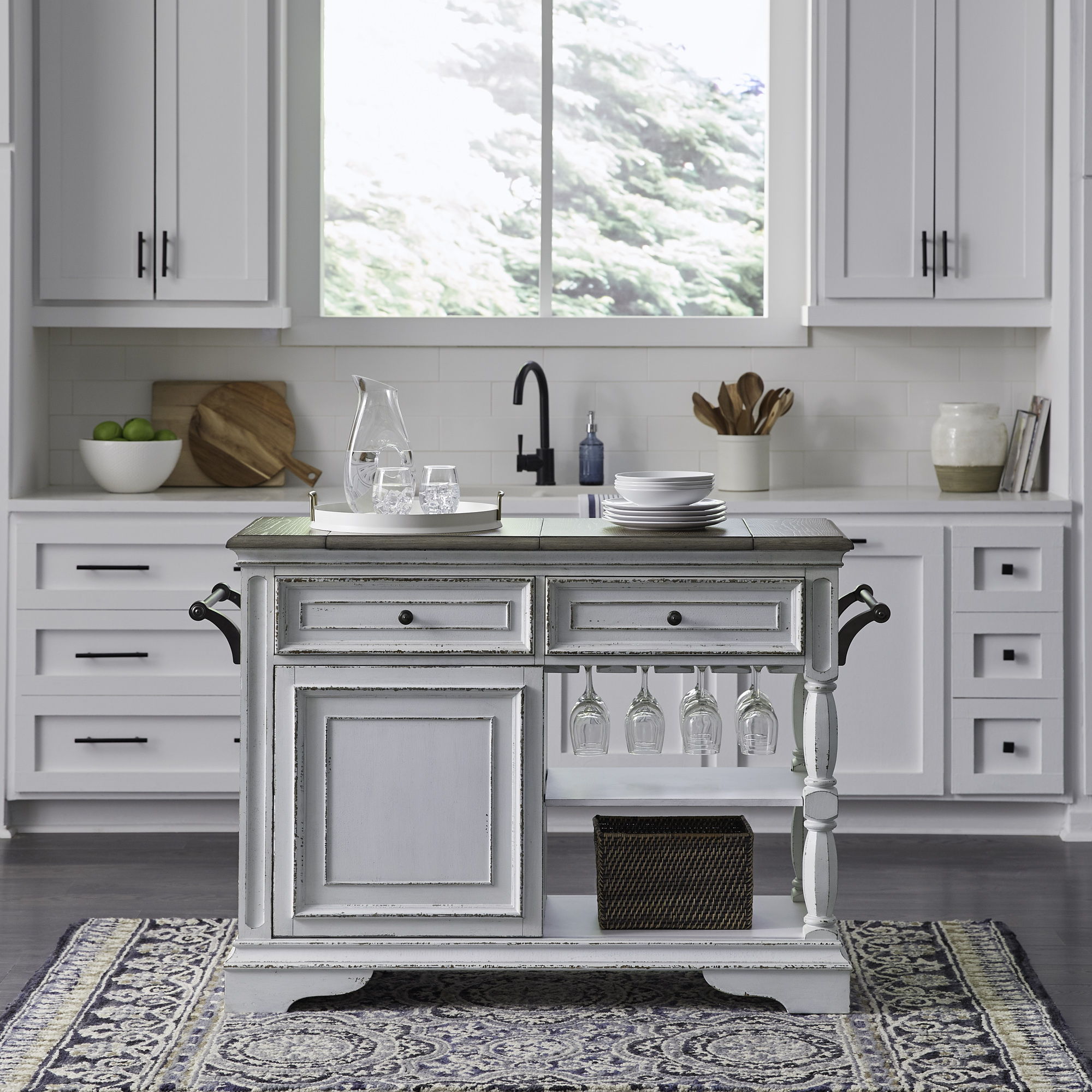 Magnolia Manor Bar Cart