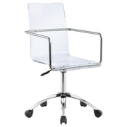 Amaturo - Acrylic Adjustable Office Desk Chair