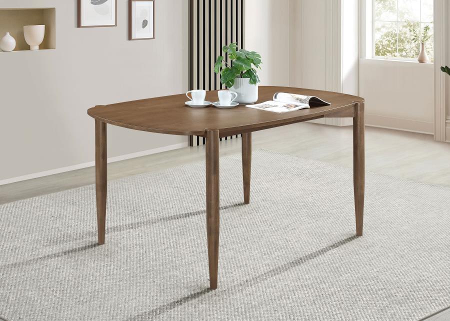 Dortch Oval Solid Wood Dining Table
