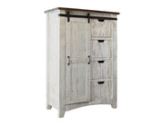 4 drawers + 1 sliding barn?door Pueblo - Chest