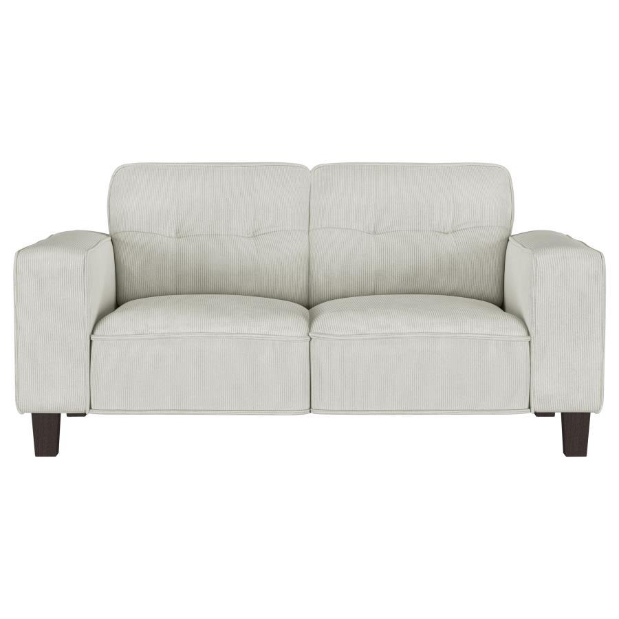 Deerhurst - Upholstered Track Arm Tufted Loveseat