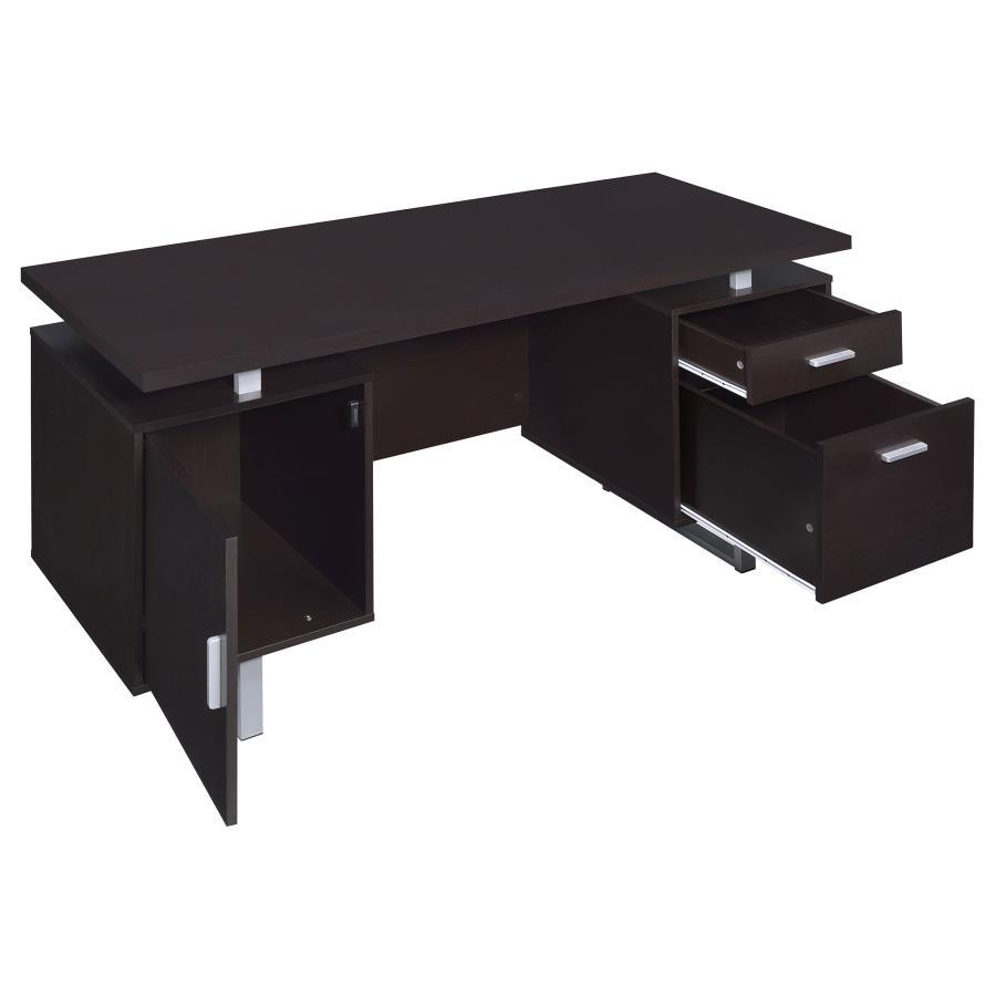 Lawtey 2-Drawer Computer Desk