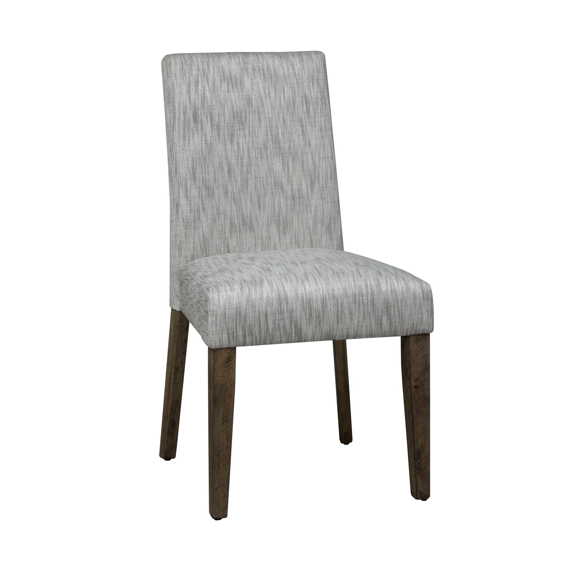 Horizons Upholstered Side Chair with Cream Linen