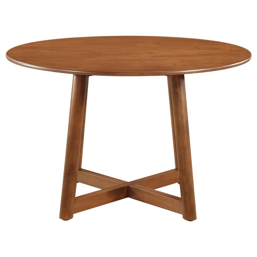 Dinah Round Solid Wood Dining Table