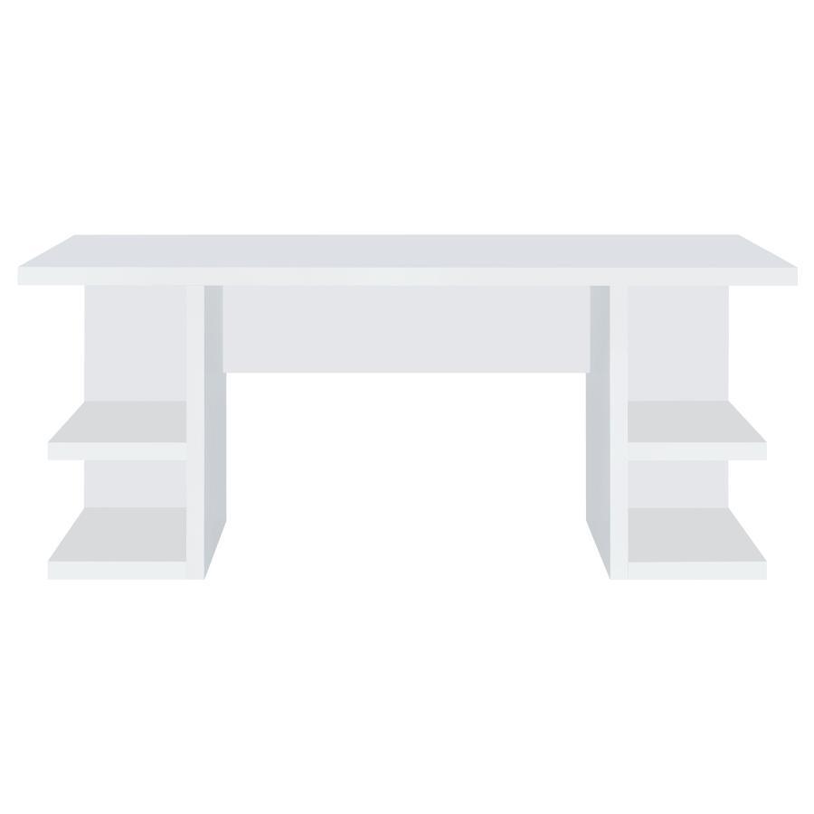 Alice 4-Shelf Engineered Wood Writing Desk