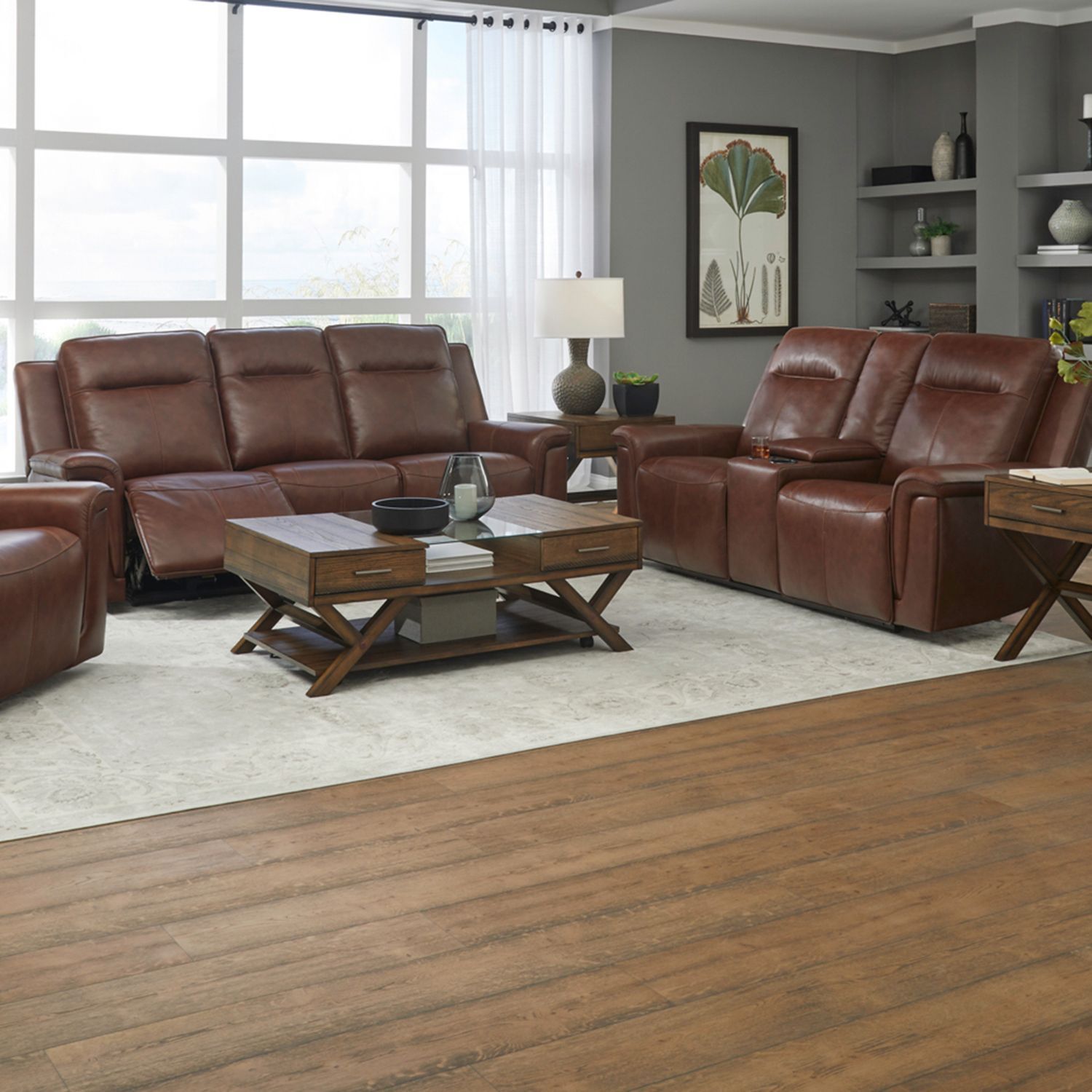 Avery - Transitional Sofa Set