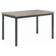 Garza Rectangular Gray Dining Table
