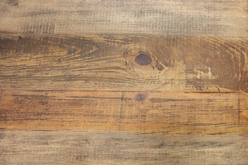 Marquez Wooden Bench in Two-Tone Light Brown