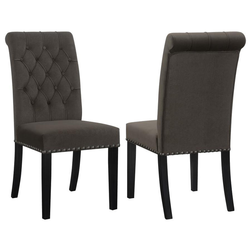 Alana Set of 2 Upholstered Dining Side Chairs