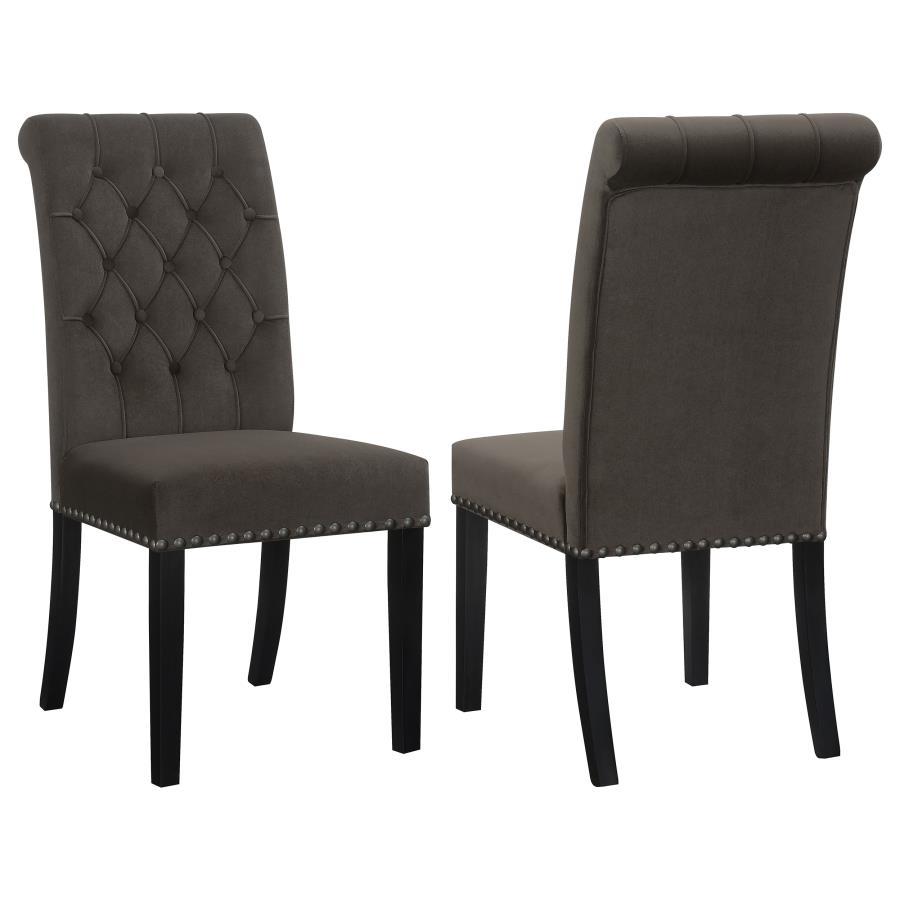 Alana Set of 2 Upholstered Dining Side Chairs
