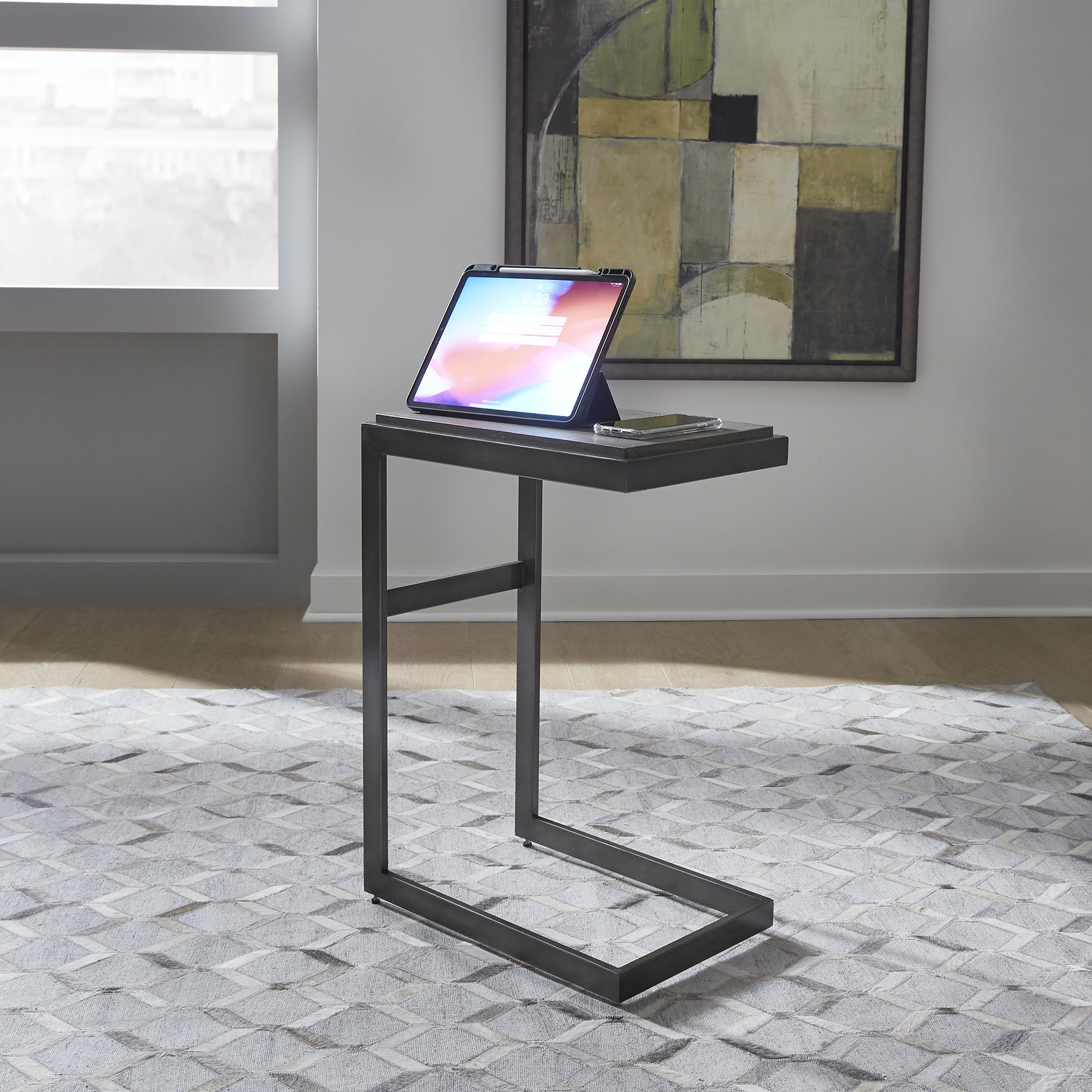Modern View Laptop Table with Split
