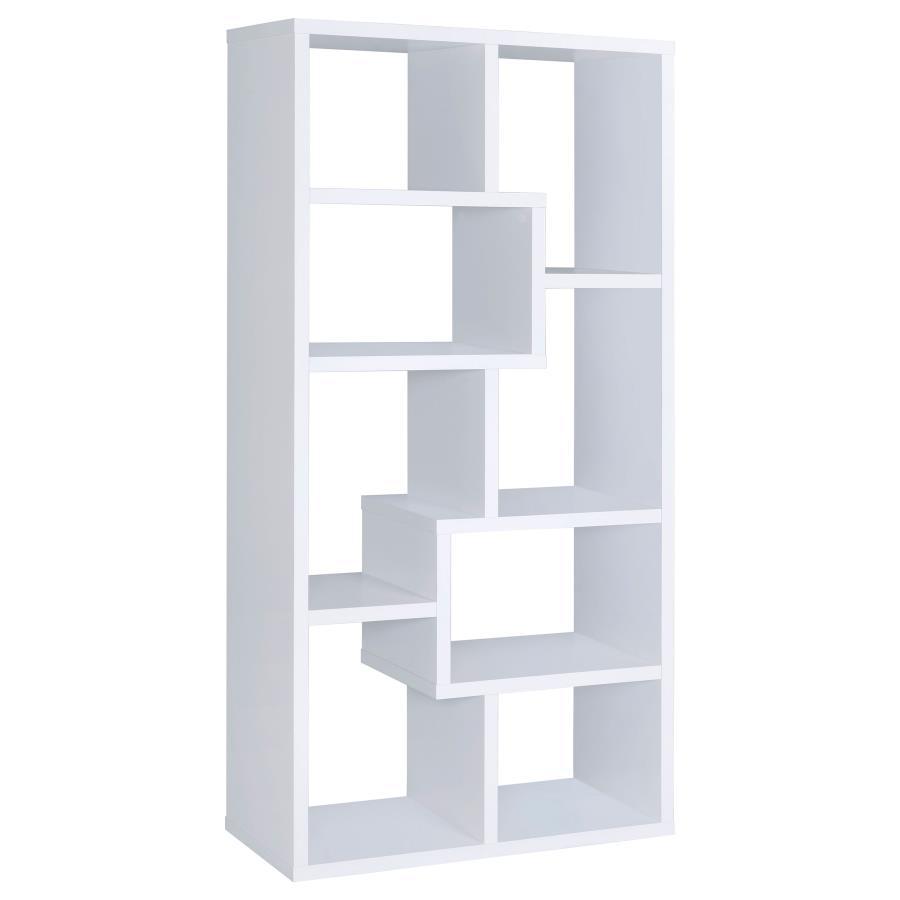 Theo 7-Shelf Bookshelf