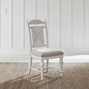 River Place Panel Back Side Chair (