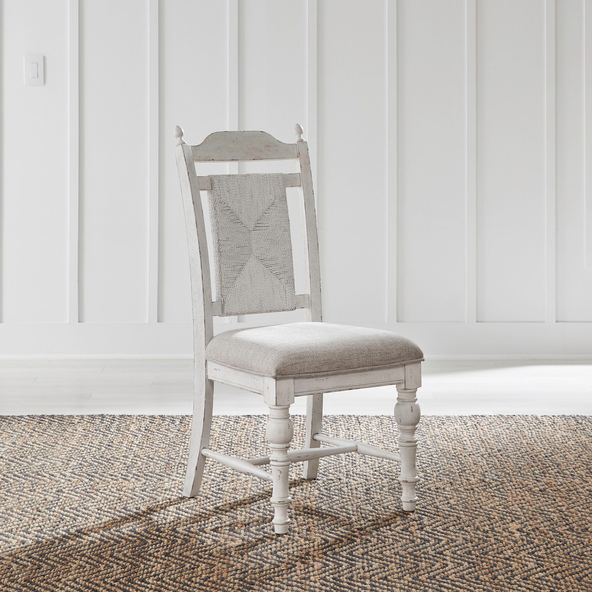 River Place Panel Back Side Chair (