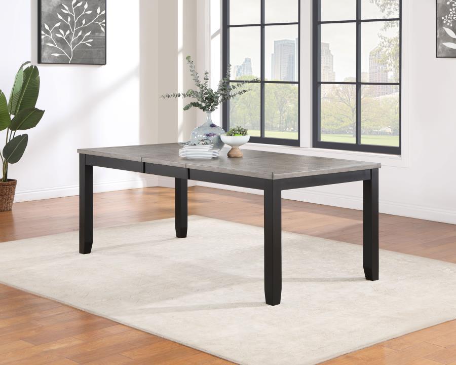 Elodie Rectangular Extension Leaf Dining Table
