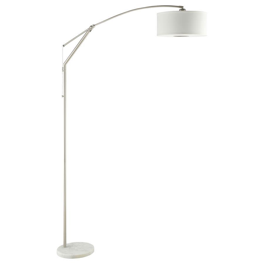 Moniz - Drum Shade Arc Adjustable Floor Lamp