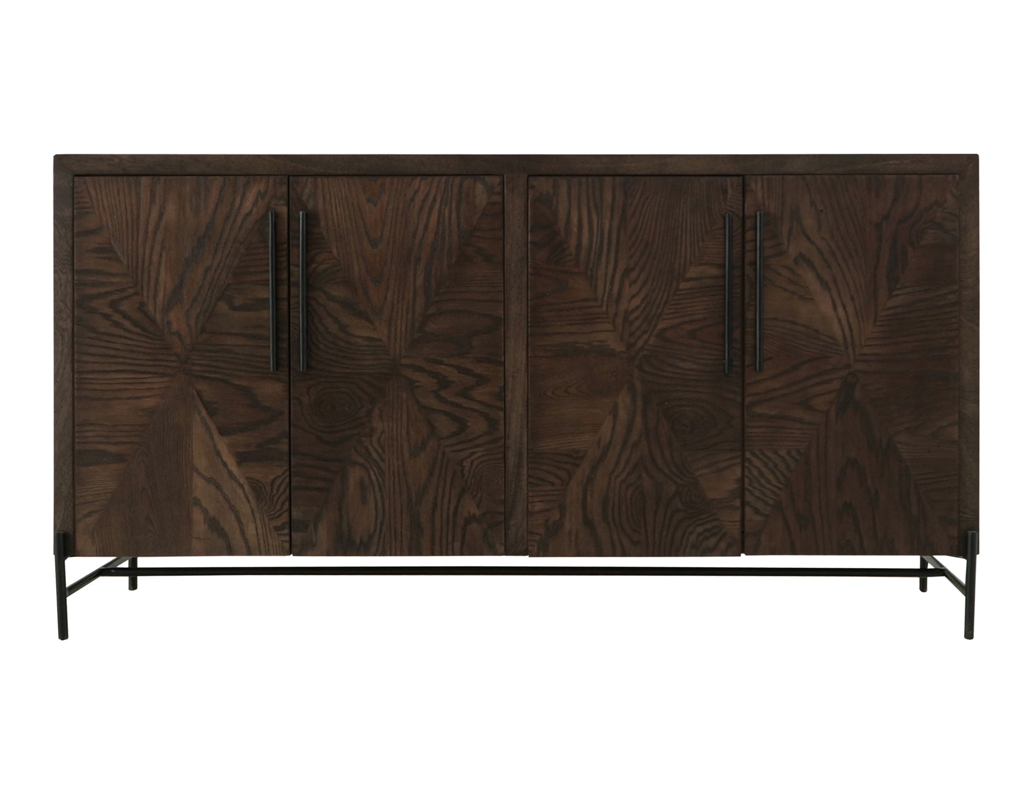 Verona 4-Door Console – Deep Forest Brown