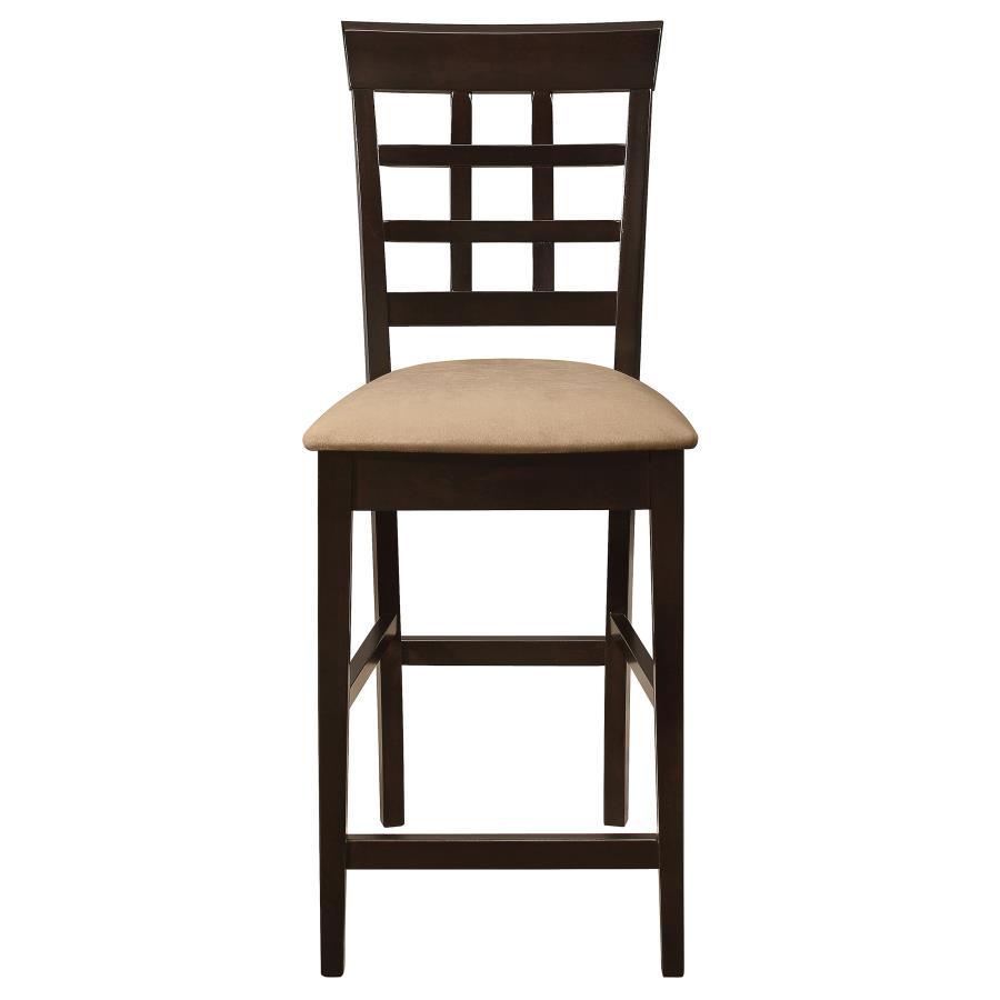 Gabriel Lattice Back Counter Chairs (Set of 2)