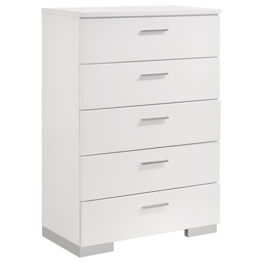 Felicity - 5-Drawer Bedroom Chest