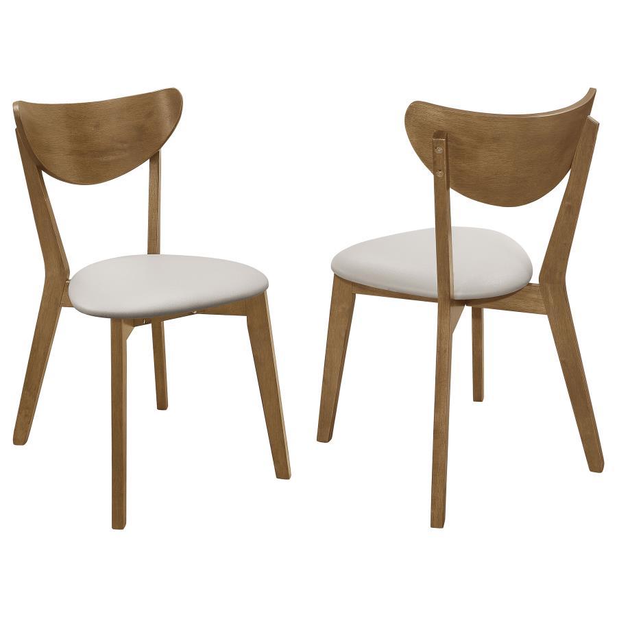 Kersey Curved Wood Dining Side Chair (Set of 2)