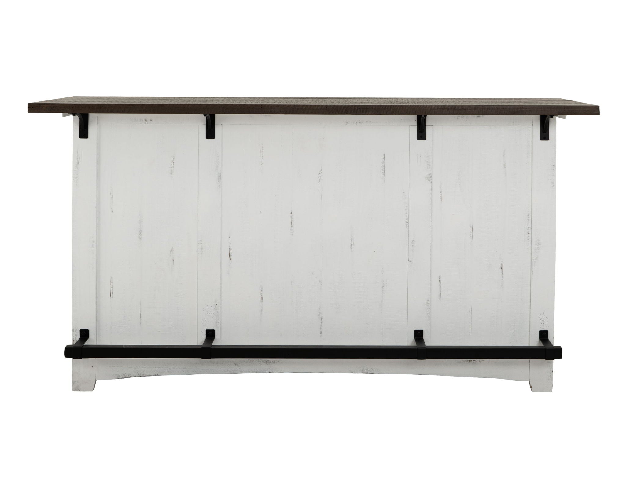 Pueblo 2-Drawer, 2-Shelf, 2-Door Solid Pine