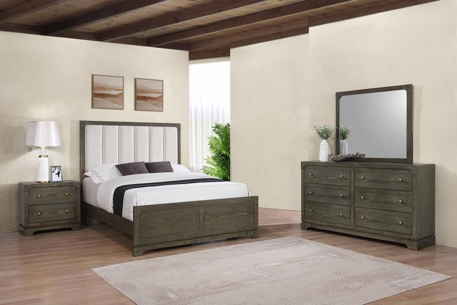 Gran Park Panel Bedroom Set in Dark Cocoa