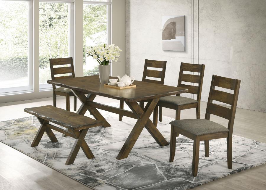 Alston 6-Piece Rectangular Dining Table Set