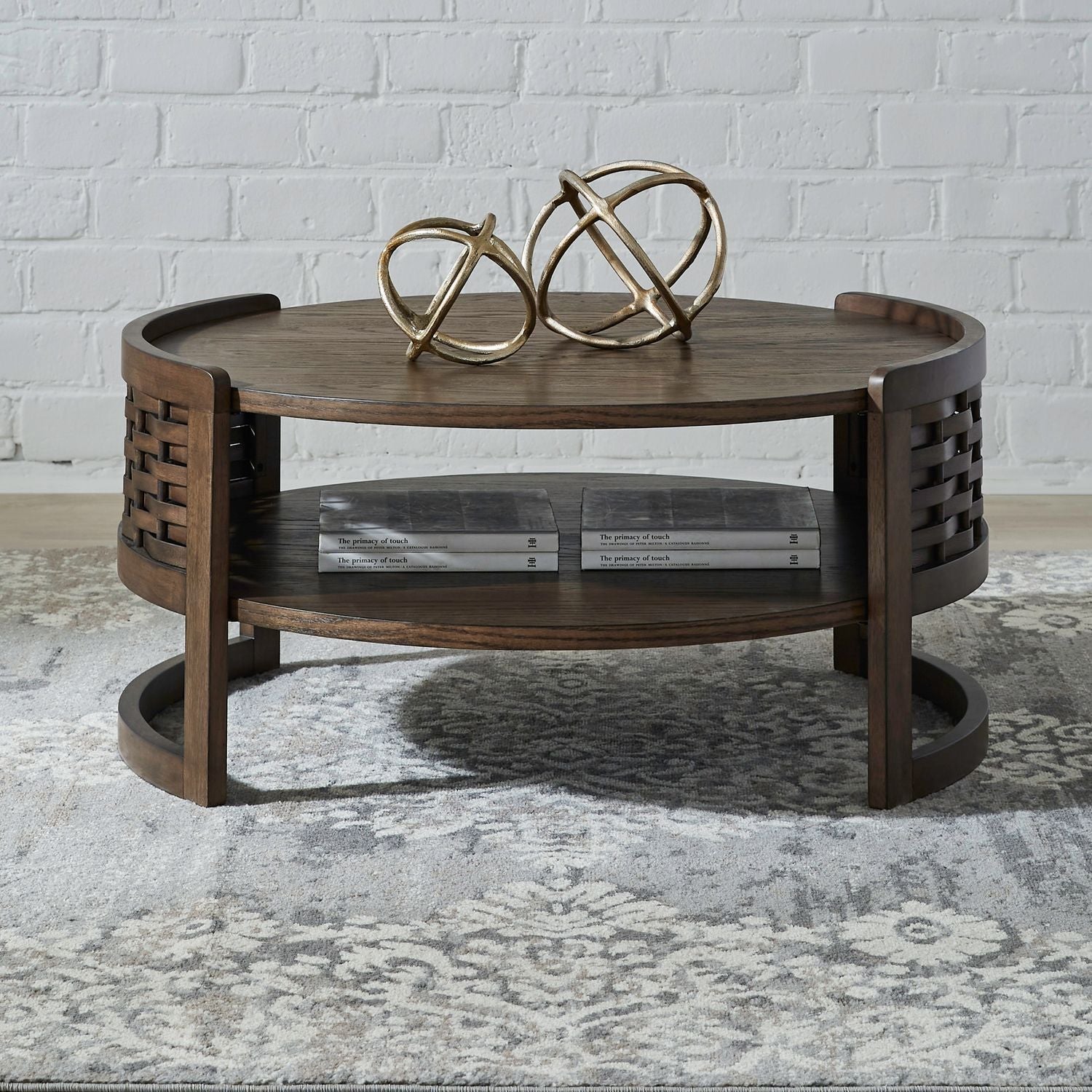 Warren Park Round Table Collection – Brown Casual