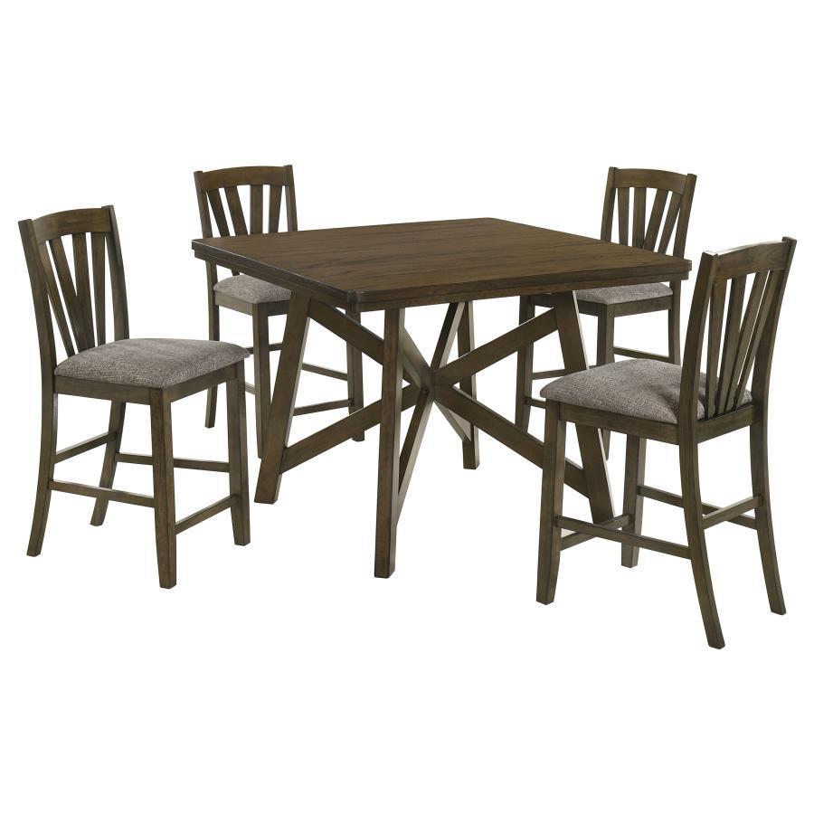 Canfield 5-Piece Counter Height Dining Set