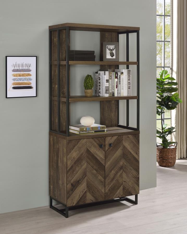 Millbrook 2-Door Storage Bookshelf