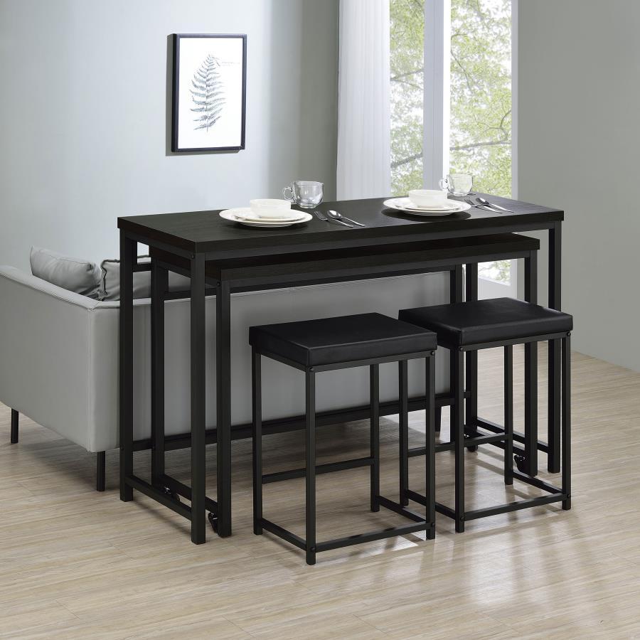 Hawes 4 Piece Multipurpose Counter Height Table Set