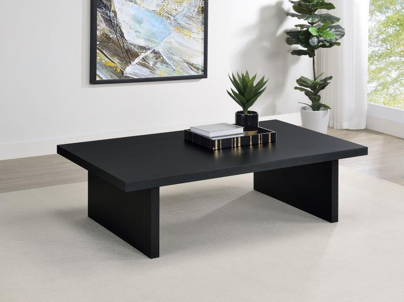 Max Rectangular Engineered Laminate Coffee Table