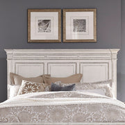 Abbey Park Panel Headboard in Antique White