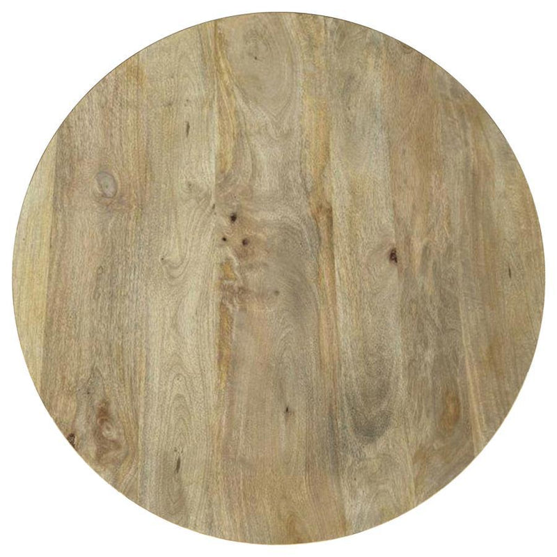Touhy - Round Solid Wood End Side Table