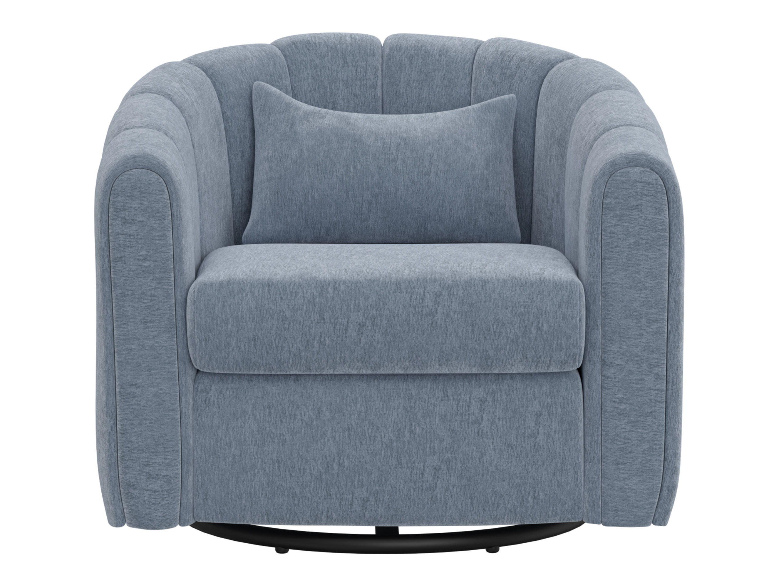 Viera Armchair Swivel Glider Wooden Frame