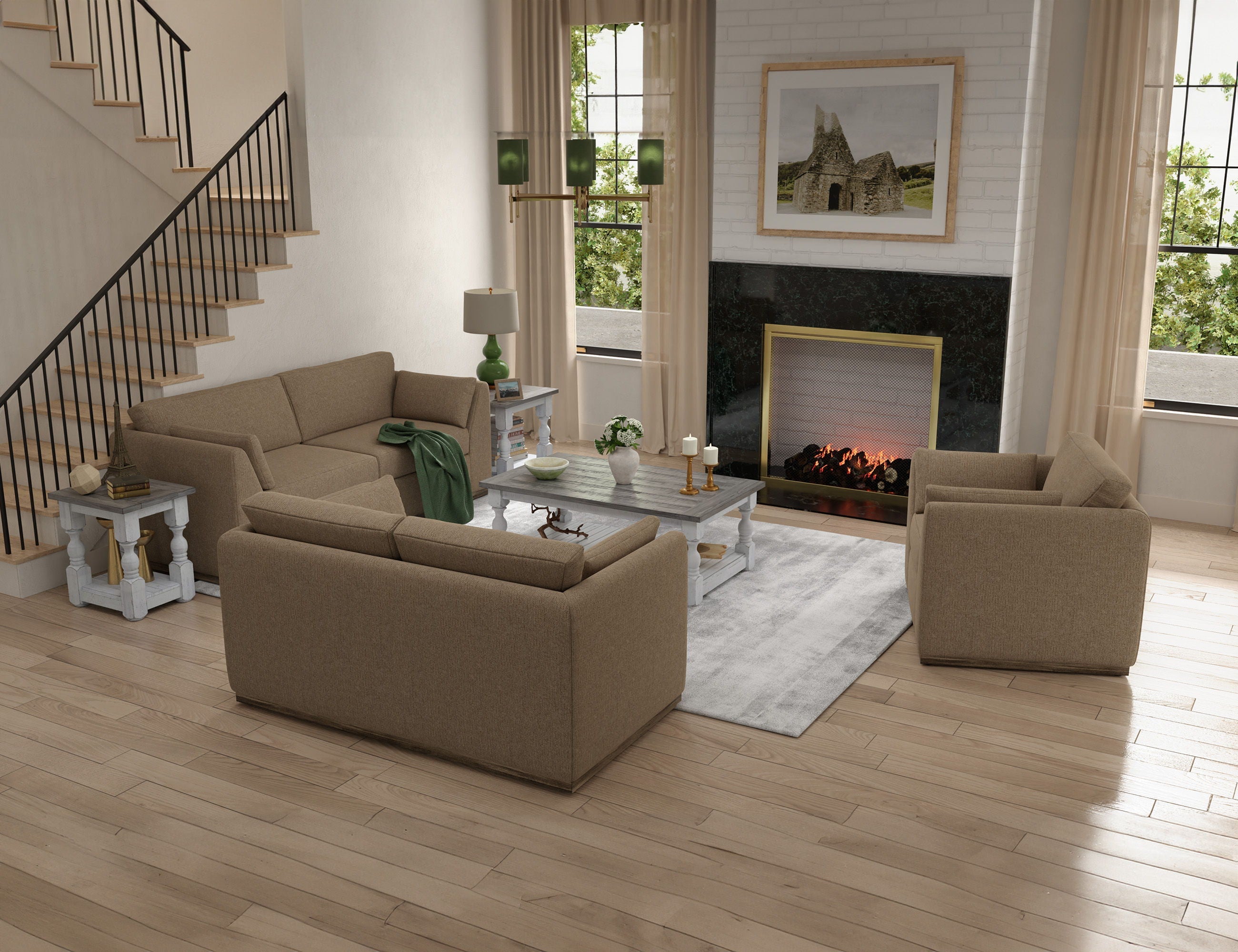 Vallarta Sofa Wooden Frame