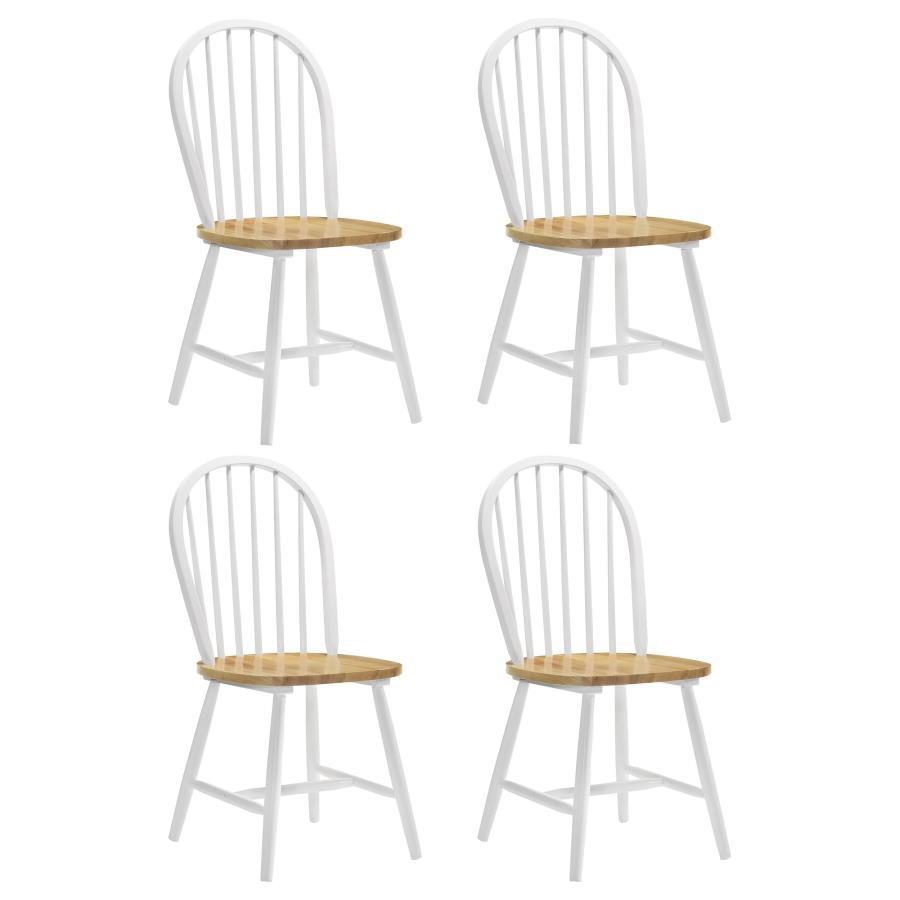 Cinder Wood Dining Side Chair Set
