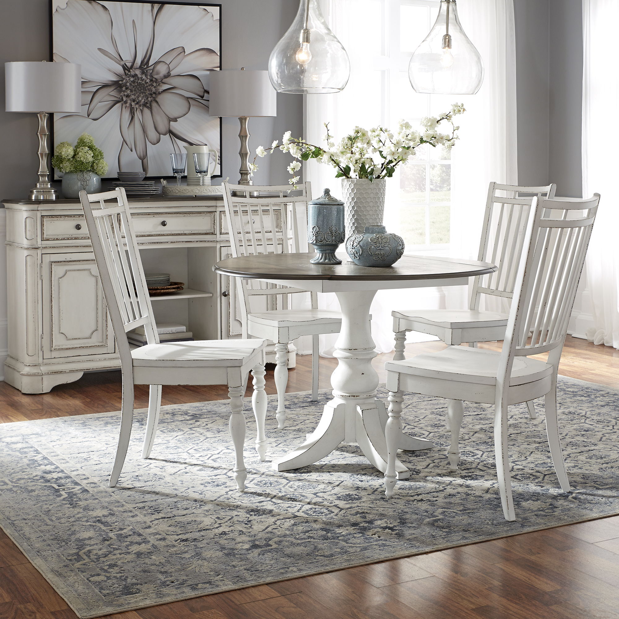 Magnolia Manor Drop Leaf Table Set