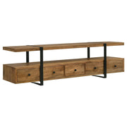 Otto 5-Drawer Mango Wood TV Stand Media Console