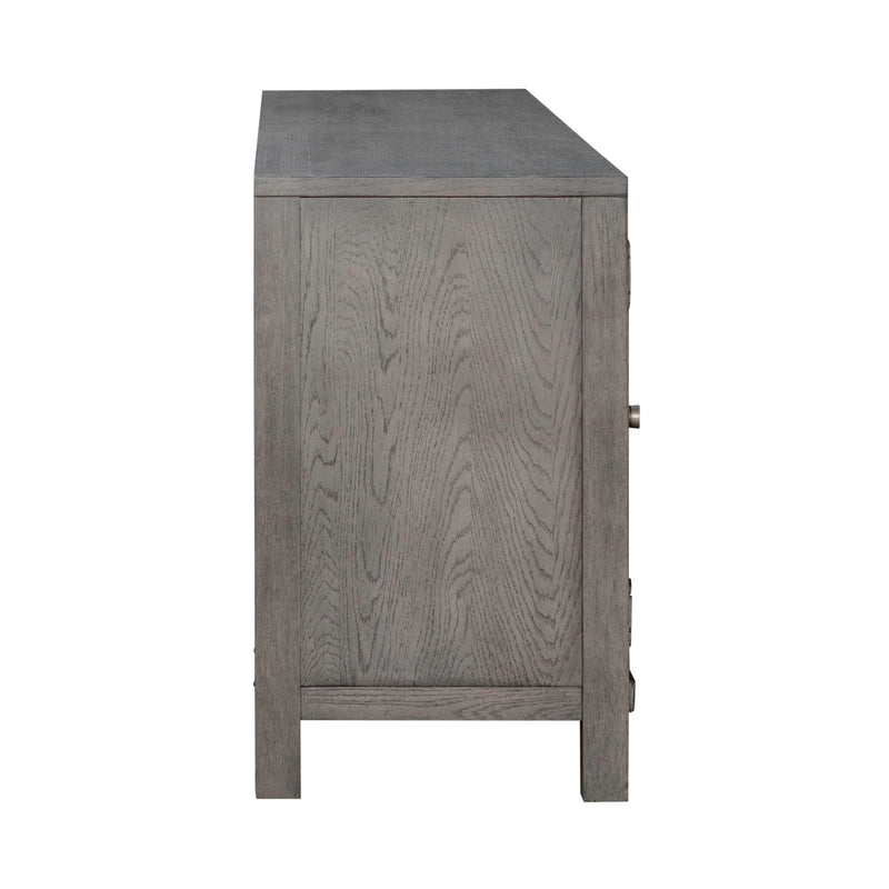 Fireplace TV Consoles - 406 78" Console With Fire FTS - Brown