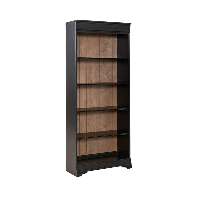 Meritage Traditional RTA Bookcase in Black