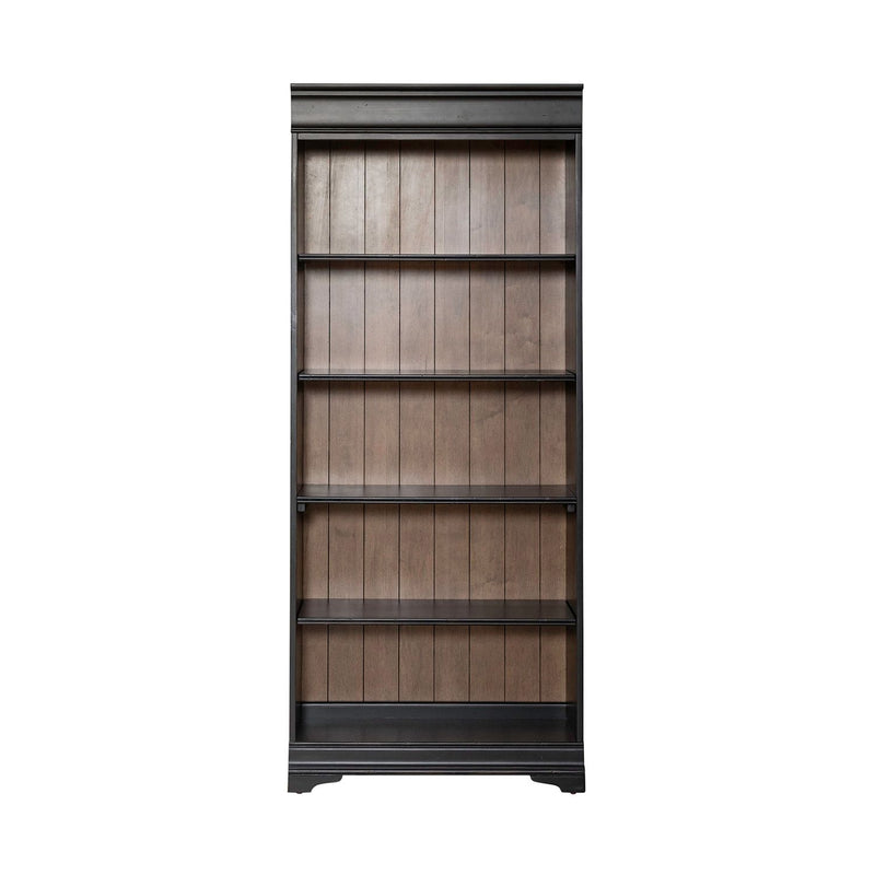 Meritage Traditional RTA Bookcase in Black