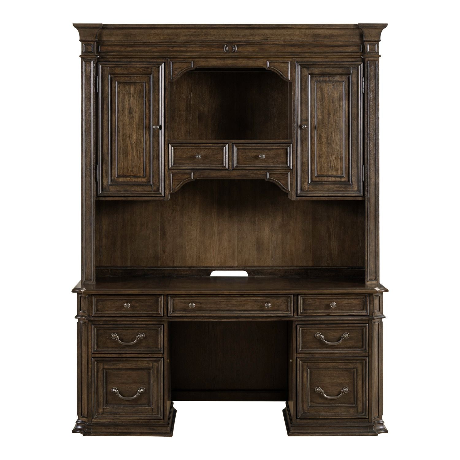 Provence Park Jr Executive Credenza & Hutch